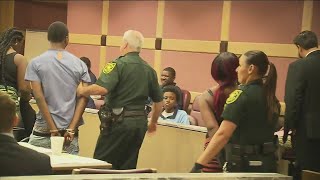 6 arrested after courtroom disturbance for teens accused of stealing cars [upl. by Firmin]