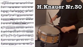 HKnauer Nr30 Allegretto snare drum [upl. by Mosera]