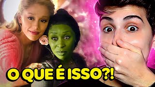 O MELHOR FILME DO ANO  React ao trailer de Wicked [upl. by Aemat377]