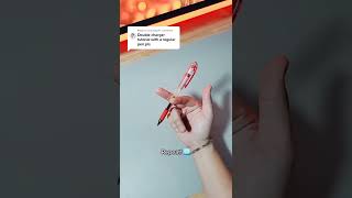 DOUBLE CHARGE pen spinning tutorial 🤯 shorts [upl. by Acimot]