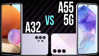 A32 vs A55 5G Comparativo amp Preços [upl. by Madonia]