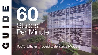 100 EFFICIENT Stator Factory  60  minute SATISFACTORY GUIDE [upl. by Naimed]