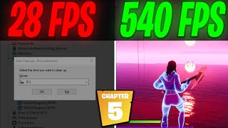 FIX FPS Drops amp BOOST FPS in Fortnite Chapter 5 Season 1✅ [upl. by Ithnan]