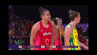 Australia vs England Final 4th Quarter  Netball World Cup 2023 [upl. by Monie]