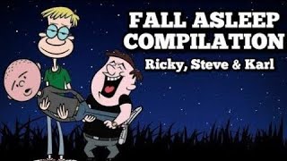 Karl Pilkington Show Compliation with Ricky Gervais and Stephen Merchant RSK XFM Fall Asleep [upl. by Seldon]