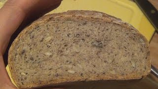 Vollkornbrot Selber backen Hanseatenbrot [upl. by Fast]