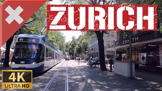 DRIVING ZÜRICH Canton of Zürich SWITZERLAND I 4K 60fps [upl. by Japheth566]