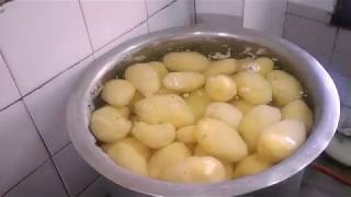 How To Make Boiled 🥔Potato Chips  Wafer Proper Way [upl. by Elwyn604]