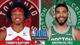 Toronto Raptors vs Boston Celtics  NBA Live Scoreboard 2024 [upl. by Zurheide]