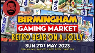 Birmingham Gaming Market May 2023  Retro Bear On A Jolly [upl. by Ailekat14]