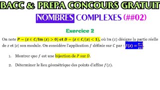 NOMBRES COMPLEXES EXERCICE 2 [upl. by Gut554]