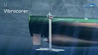 Seabed Sediment Core Extraction Animation [upl. by Yotal]