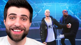 Fortnite EMINEM Concert Reaction Big Bang Event [upl. by Caitlin]