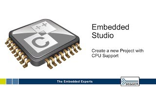 Embedded Studio New Project Creation [upl. by Templeton762]