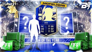 TOTY MIDFIELDERS ARE HERE TEAM OF THE YEAR LIGHTNING ROUNDS  FIFA 21 ULTIMATE TEAM [upl. by Erotavlas]