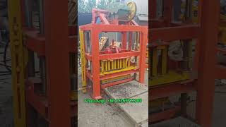 brick laying machine concrete hollow block moulding machine CHB block maker 6 8 inch blocks chb [upl. by Richey184]