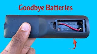 Say Goodbye to Batteries Innovative Tv Remote Solution [upl. by Akinor]