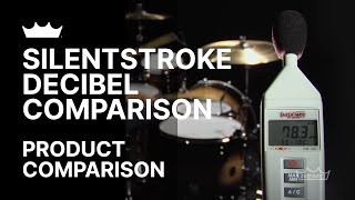 Silentstroke Drumhead Decibel Comparison  Remo [upl. by Arthur]