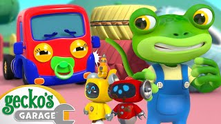 Ouch Watch Out Baby Truck  Geckos Garage Sing Along Song  Truck Cartoons For Kids [upl. by Onurb]