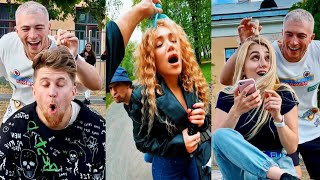 Best People Reactions to Head Massage Prank🤣 [upl. by Shaffert]