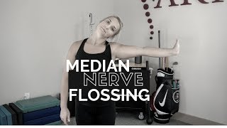 Median Nerve Flossing [upl. by Aikemat]