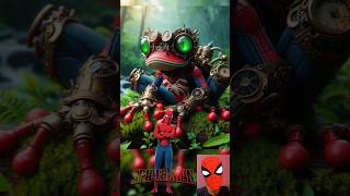 Superheroes But frog robot ❤️🔥🥰 Avengers vs DC avengers shorts marvel [upl. by Valina920]