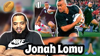 He was IMPOSSIBLE to stop  Jonah Lomu  REACTION [upl. by Nivat]