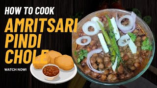 Amritsari pindiChole recipe अमृतसरी पिंडी छोले बनाने की विधि spicy Pindi Chole recipe [upl. by Annodal]