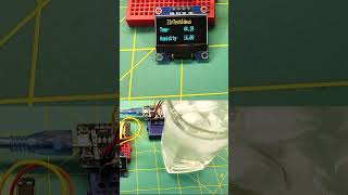 ESP NOW ESP32 Wireless transmission of different temperatures oled dht11 espnow arduino esp32 [upl. by Nodnas]