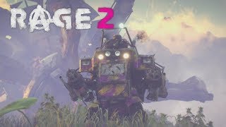 Rage 2  Driveable Mech retrieval quest Xbox One 60fps [upl. by Liek172]