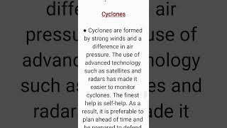 What is Cyclone Class 7 ScienceWind Storms and Cyclones [upl. by Atirehc]