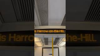 London Underground S8 Met Line 21091 Arrives at HarrowOnTheHill Station [upl. by Niar]