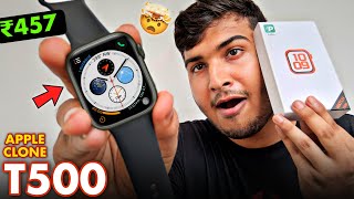 T500 Smartwatch Unboxing and Review 😍  BT Calling Under 500 [upl. by Deina768]