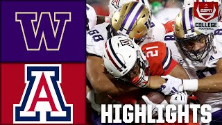 Washington Huskies vs Arizona Wildcats  Full Game Highlights [upl. by Aniaz]