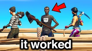 I Pretended to be an Epic Employee In Fortnite Fashion Shows [upl. by Cosma]