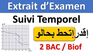 Exercice Corrigé sur Suivi temporel d’une transformationvitesse de réaction  2 Bac Biof [upl. by Mohsen]