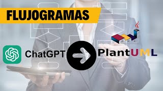 ✅ Crea un Flujograma con Inteligencia Artificial CHATGPT y PLANTUML [upl. by Ynttirb]