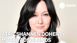 Shannen Doherty atriz de Barrados no Baile morre aos 53 anos [upl. by Atteynod]