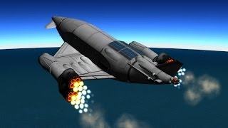 KSP  Kylon  Skylon Spaceplane SemiReplica SSTO [upl. by Bertle581]