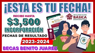 📆🤩💸¡RECIBE 3500 DE BIENVENIDA📆🤩💸 ESTA ES LA FECHA PARA LOS RESULTADOS DE REGISTRO A LA BECA [upl. by Iila]