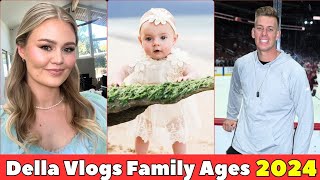 Della Vlogs Family Real Name And Ages 2024 [upl. by Atter]