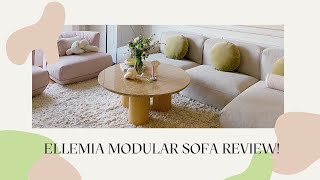 Mobilia Modular Sofa Review And an updated Toronto apartment living room Tour [upl. by Ab896]