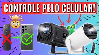 Controle o seu Projetor HY300  HY320 pelo Celular  Tutorial Completo [upl. by Eilraep]