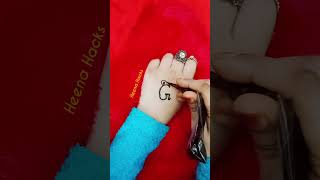 Amazing 😱 mehndi tattoo trick mehnditips mehndiart henna hack easymehndi hennacone shorts [upl. by Ahsyekat255]