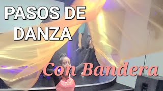 Espontaneo DANZA CRISTIANA  con BANDERAS [upl. by Nade]