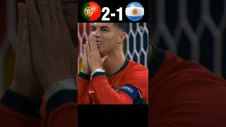 Portugal vs Argentina Final World Cup 2026 Imaginary youtube football shorts [upl. by Kory]