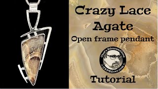 Open Frame Pendant A Silversmithing Tutorial [upl. by Otrevlig]