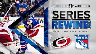 Rangers vs Hurricanes Second Round MiniMovie  2024 Stanley Cup Playoffs [upl. by Hesper]