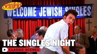 Kramer Runs A Jewish Singles Night  The Fatigues  Seinfeld [upl. by Yldarb]