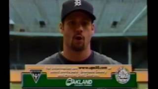 1999 Bobby Higginson Detroit Tigers Commercial [upl. by Fisa]